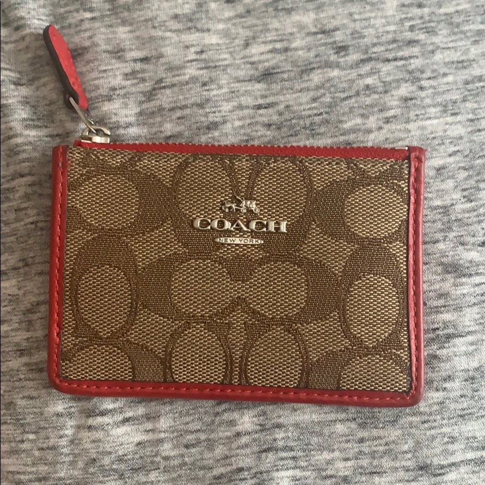 coach coin wallet